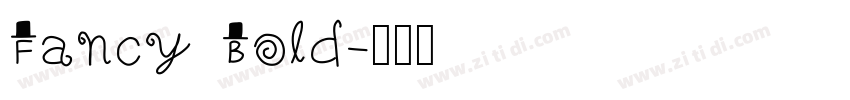 Fancy Bold字体转换